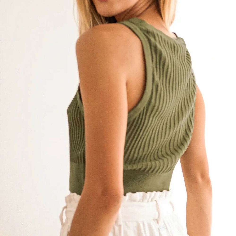 Intimately Free People Top Saturday Morning Cropped Tank - Picture 3 of 12